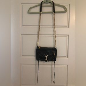 Rebecca Minkoff Black Leather Crossbody Bag